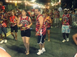 Carnaval 2012 com o bloco Urubu Rei