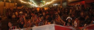 Carnaval 2012 com o bloco Urubu Rei