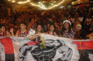 Carnaval 2012 com o bloco Urubu Rei