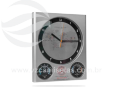 Relógio de parede, medidor de umidade do ar e temperatura VRB103